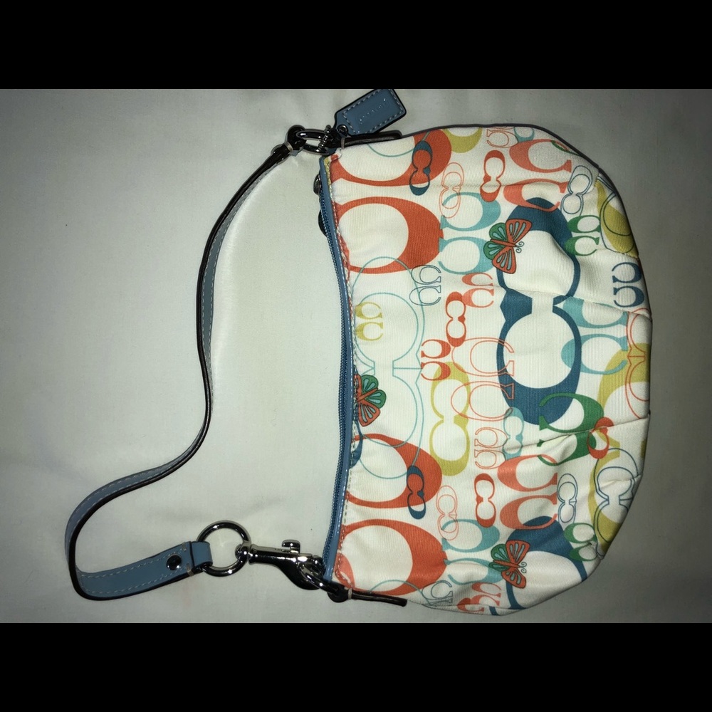 Colorful Coach Shoulder Bag - Picture 2 of 3
